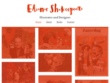 Tablet Screenshot of eleanorshakespeare.com
